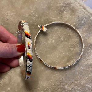 Goldie Lew Tribal Hoops